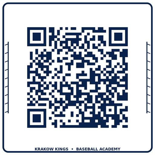 QR code linking to the Krakow Kings Juniors portal